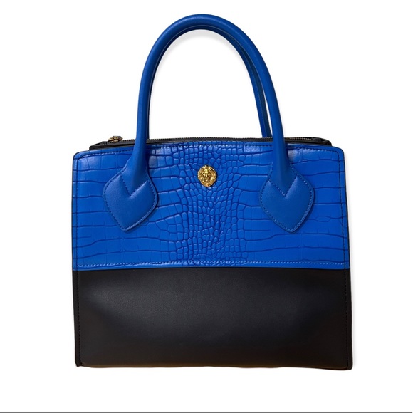 Anne Klein Bags Anne Klein Maya True Blue Navy Satchel Handbag
